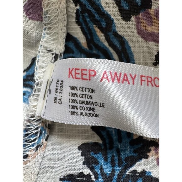 NWT Size L -Anthropologie Celandine 100% Cotton Tiered Mini Dress (NWT US$ 98) - Picture 6 of 16